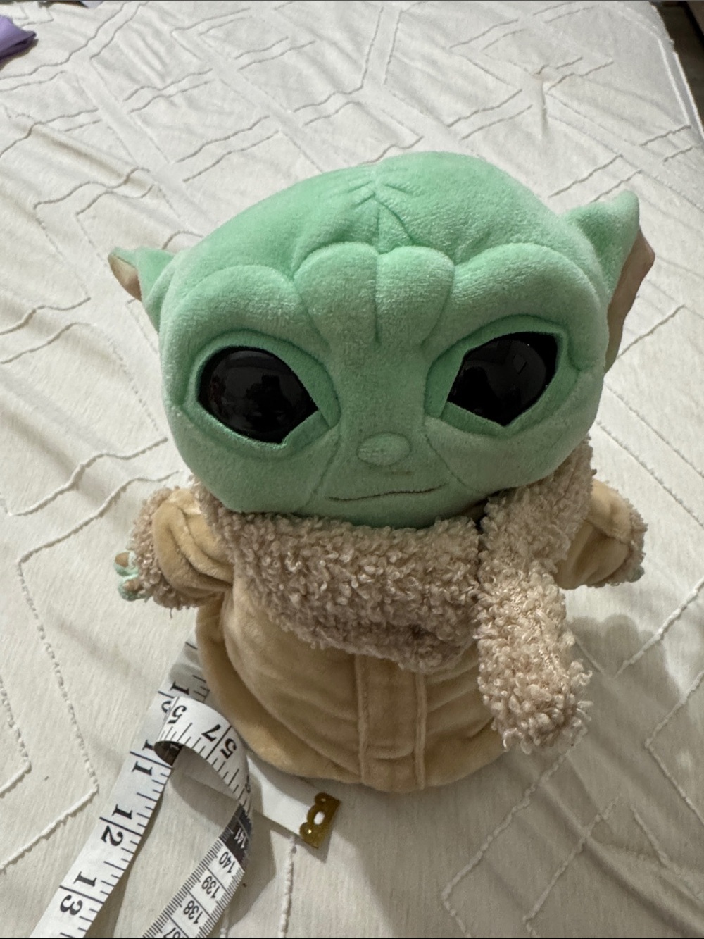 Star Wars Grogu Plush in Light Green with Tan Coat